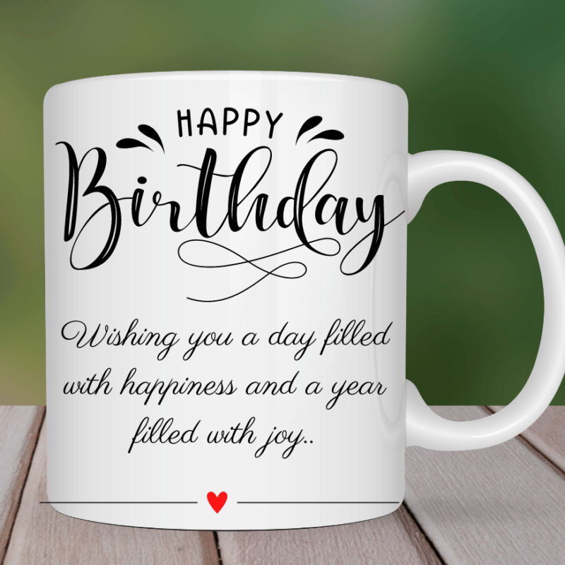 Birthday mug Printing
